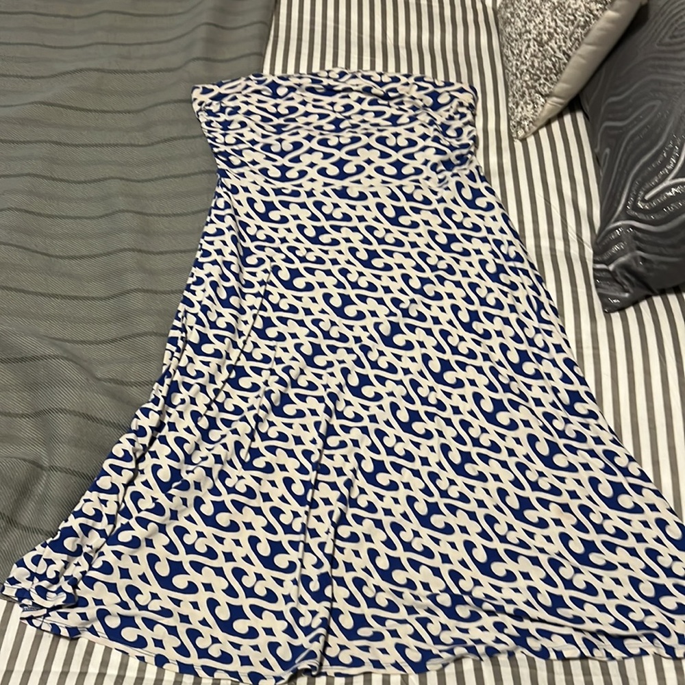 Ann Taylor strapless dress size medium